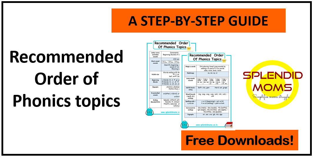 step by step guide phonics topics order of teaching