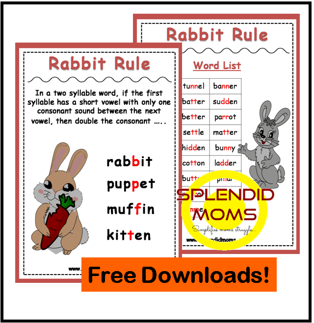 Rabbit Rule English Spelling Rule