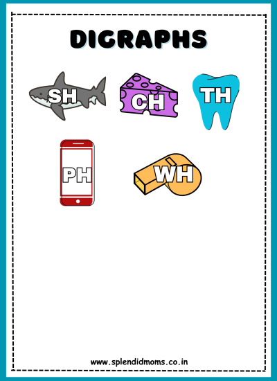 Digraphs Digraphs picture cards free worksheets