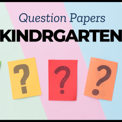 lkg ukg question papers