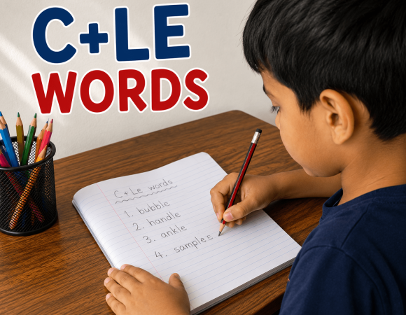 c+le words final syllable
