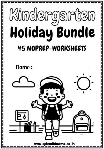 Kindergarten holiday bundle free worksheets