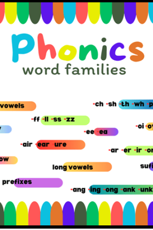 FREE PHONIC FAMILY WORDS